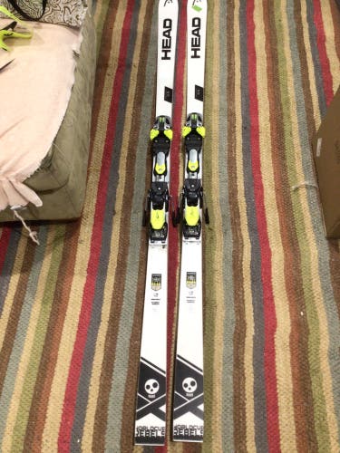 Head WC Stock iGS GS Race Skis 193/30r With Alloy Croc Plates