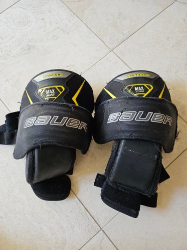 Used Bauer Supreme Goalie Knee Pads