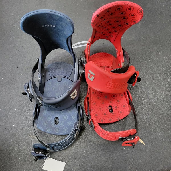 Used Union Super Force Md Men's Snowboard Bindings | SidelineSwap