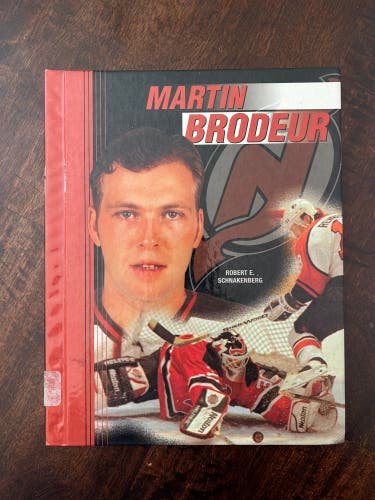 Martin Brodeur “Ice Legends” Series Book