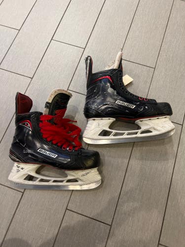 Senior Used Bauer Vapor 1X Hockey Skates D&R (Regular) 9.0