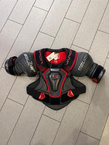 Senior Used Medium Bauer Vapor 1X Lite Shoulder Pads