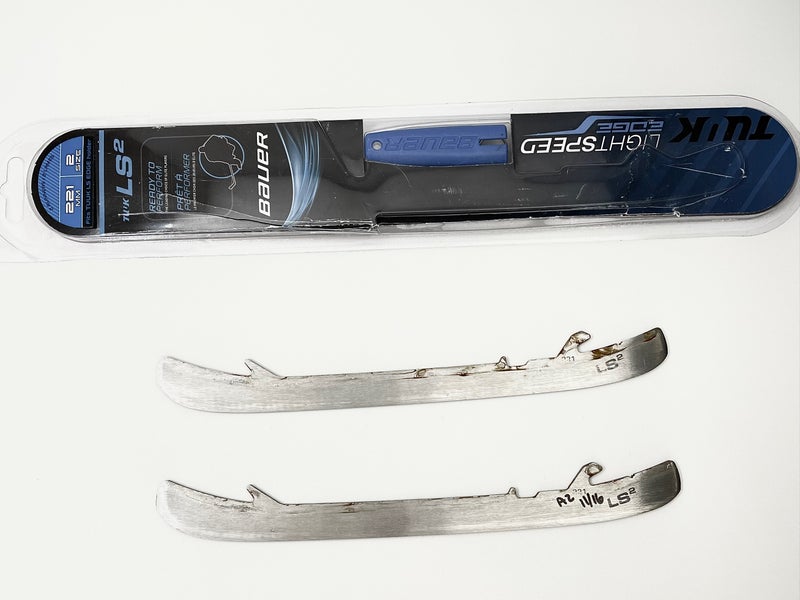 Used Bauer LS2 221 mm Hockey Skate Blade (11/16)