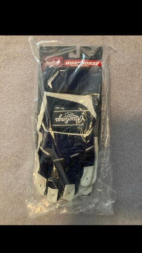 6 Pairs of Rawlings Workhorse Batting Gloves