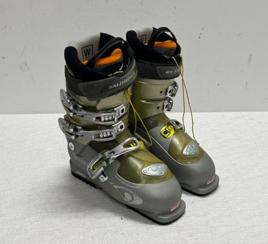Salomon Eclipse 9.0 Women's Custom Fit 3D Alpine Ski Boots MDP 25 US 7.5 CLEAN