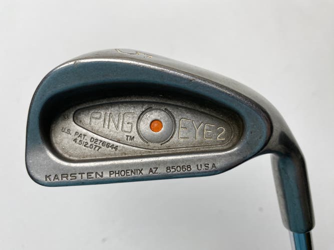 Ping Eye 2 Single 5 Iron Orange Dot 2* Flat Karsten ZZ-Lite Regular Steel RH