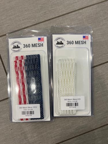 New Men's Rubber City Stringing Supplies (2 Pack)