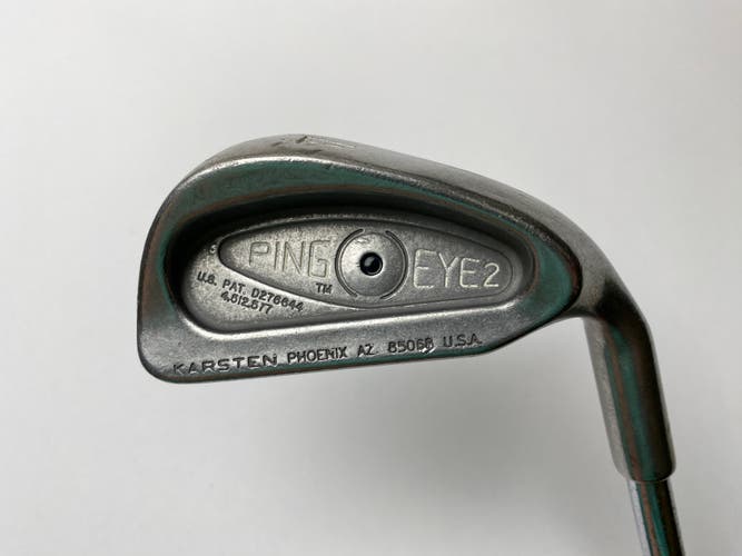 Ping Eye 2 Single 4 Iron Black Dot Karsten ZZ-Lite Regular Steel Junior RH