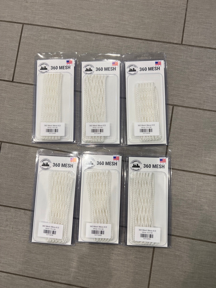 New Men's Rubber City Stringing Supplies