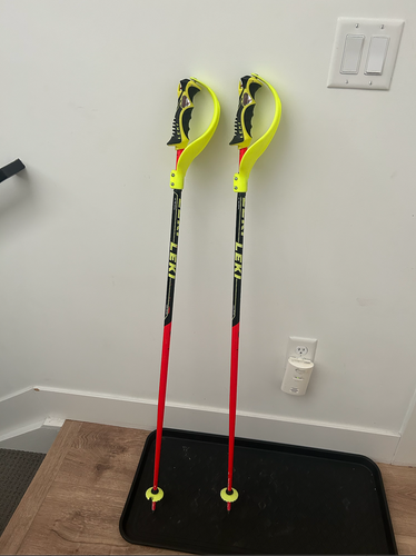 Used 46in (115cm) Leki Racing World Cup Lite SL Ski Poles
