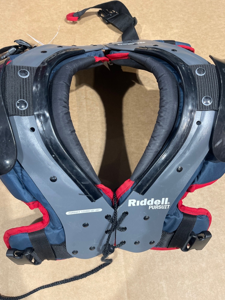 Used Large Riddell Pursuit Shoulder Pads