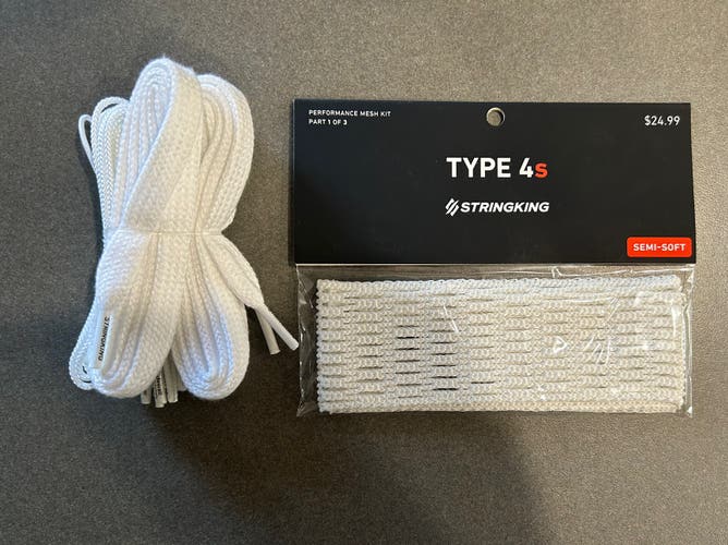 New StringKing Type 4S Mesh Kit; White