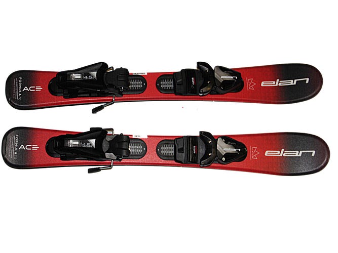NEW 70 cm Elan Formula JRS Kid's All- Mountain Skis ACE with EL 4.5 GW size adjustable Bindings