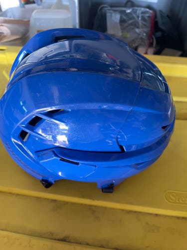 Warrior RSpro blue helmet medium
