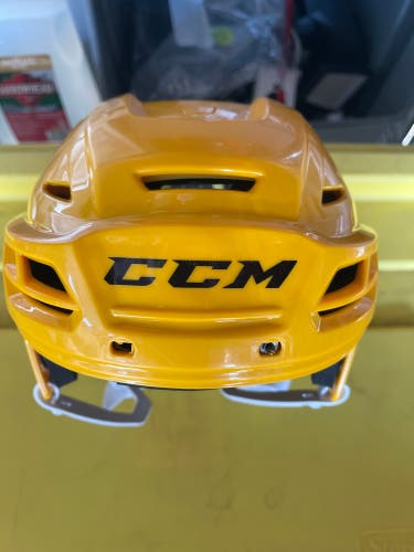 Used Small Yellow CCM  Tacks 310 Helmet