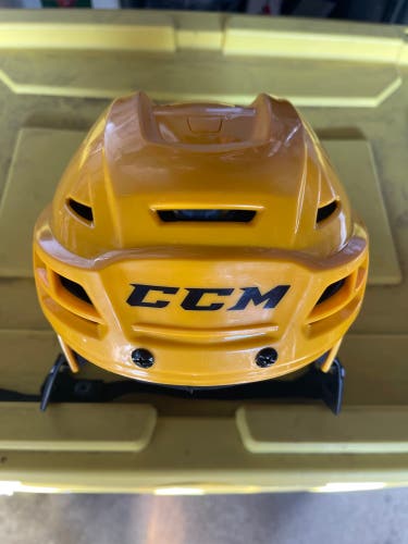 Used Small Yellow CCM  Tacks 310 Helmet