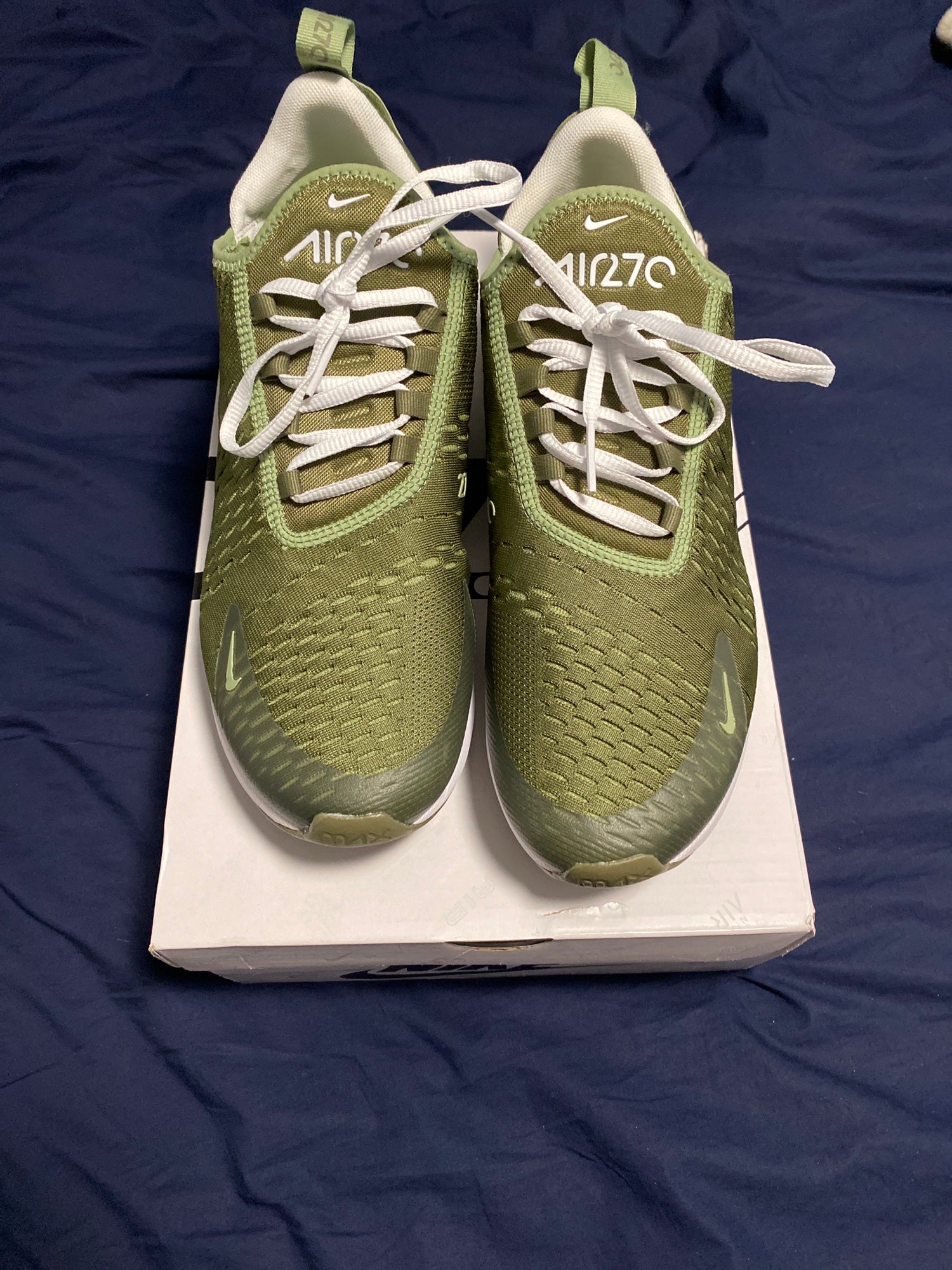 air max 270 green and gold