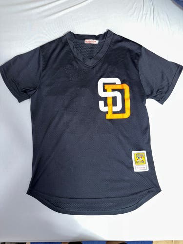 Mitchell and Ness Tony Gwynn San Diego Padres Mesh Batting Practice Jersey