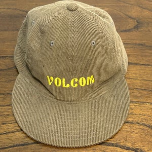 Genuine Original OEM Volcom Skateboard Gus Cord Corduroy Hat Unisex One Size