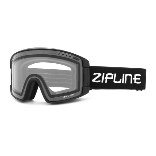 New ZiplineSki 'KLIK' Goggles - Black Frame - Photochromic Lens