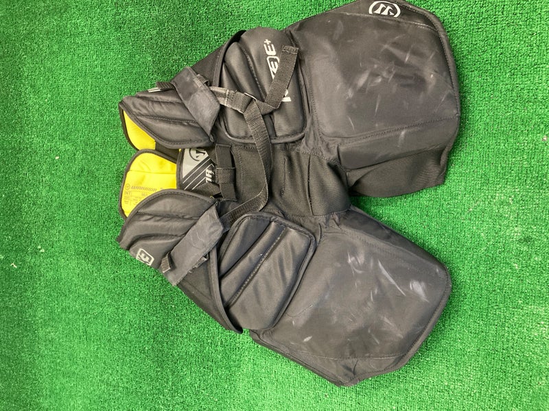 Intermediate Used Medium Warrior Ritual x3 E+ Hockey Goalie Pants