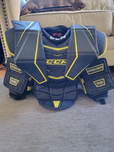 Used Small CCM Premier R1.9 Goalie Chest Protector