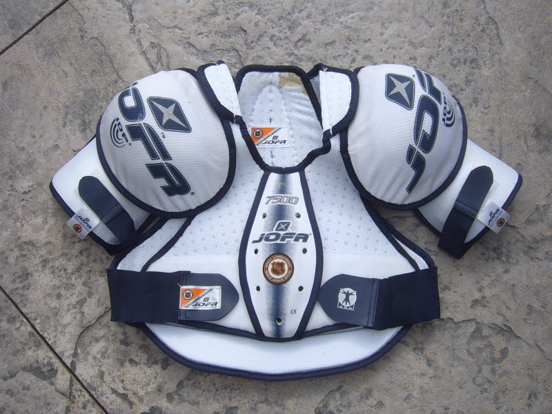 Excellent Used Condition Jofa 7500 Hockey Shoulder Pads sz Senior Large