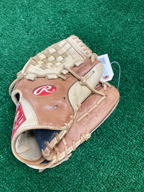 Used Rawlings Gold Glove Right Hand Throw Baseball Glove 12"