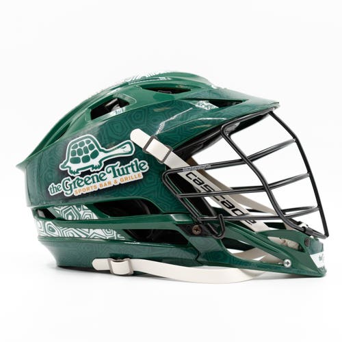 Green Turtle Cascade R Lacrosse Helmet