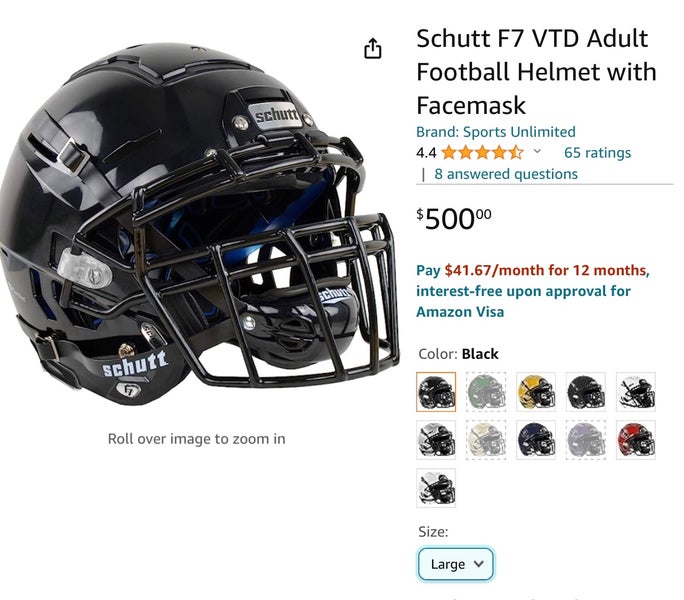 Riddell SpeedFlex Adult Football Helmet & Facemask - Sports Unlimited