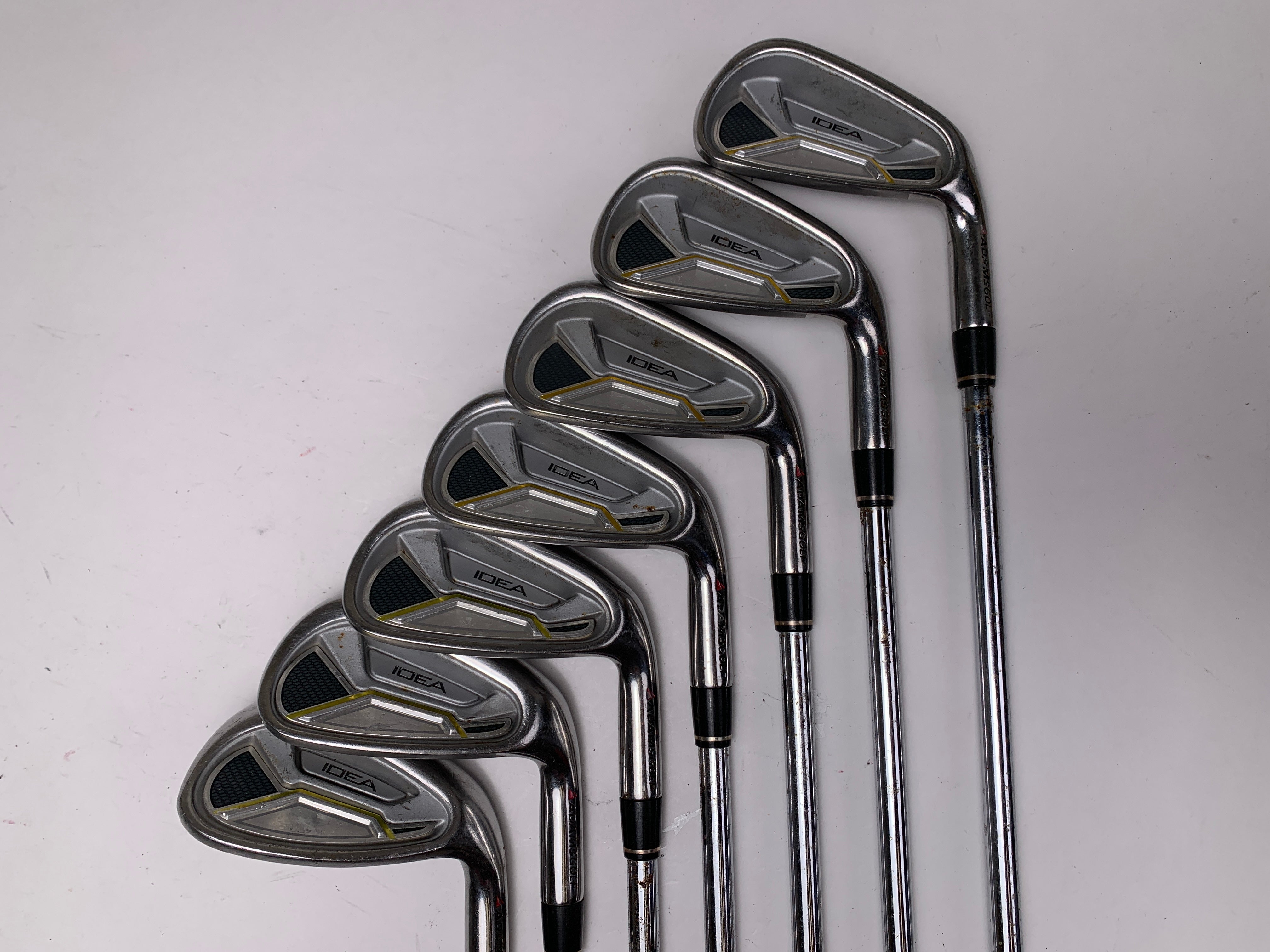 Fers De Golf Adams Idea Pour Femmes - Set 7-PW, Shafts Graphite Grafalloy Ultralite 50g, Droitier
