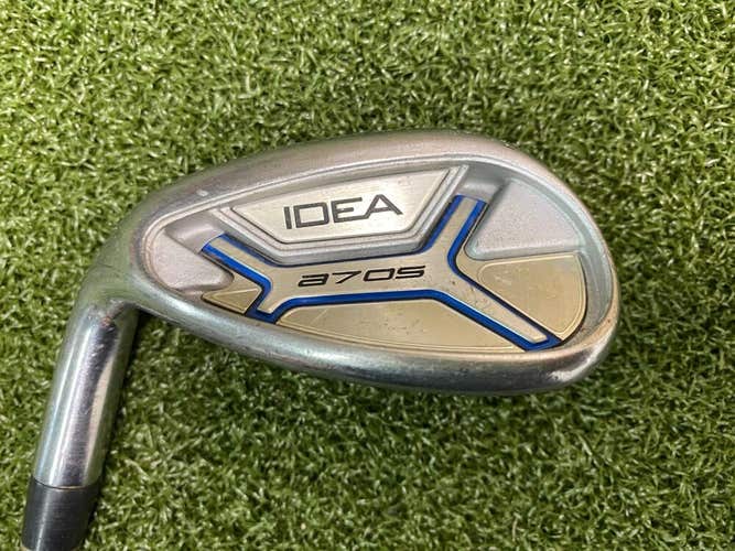 Adams Golf Idea A7 OS Sand Wedge / Left-Handed LH / Stiff Steel ~35.75" / jl4443