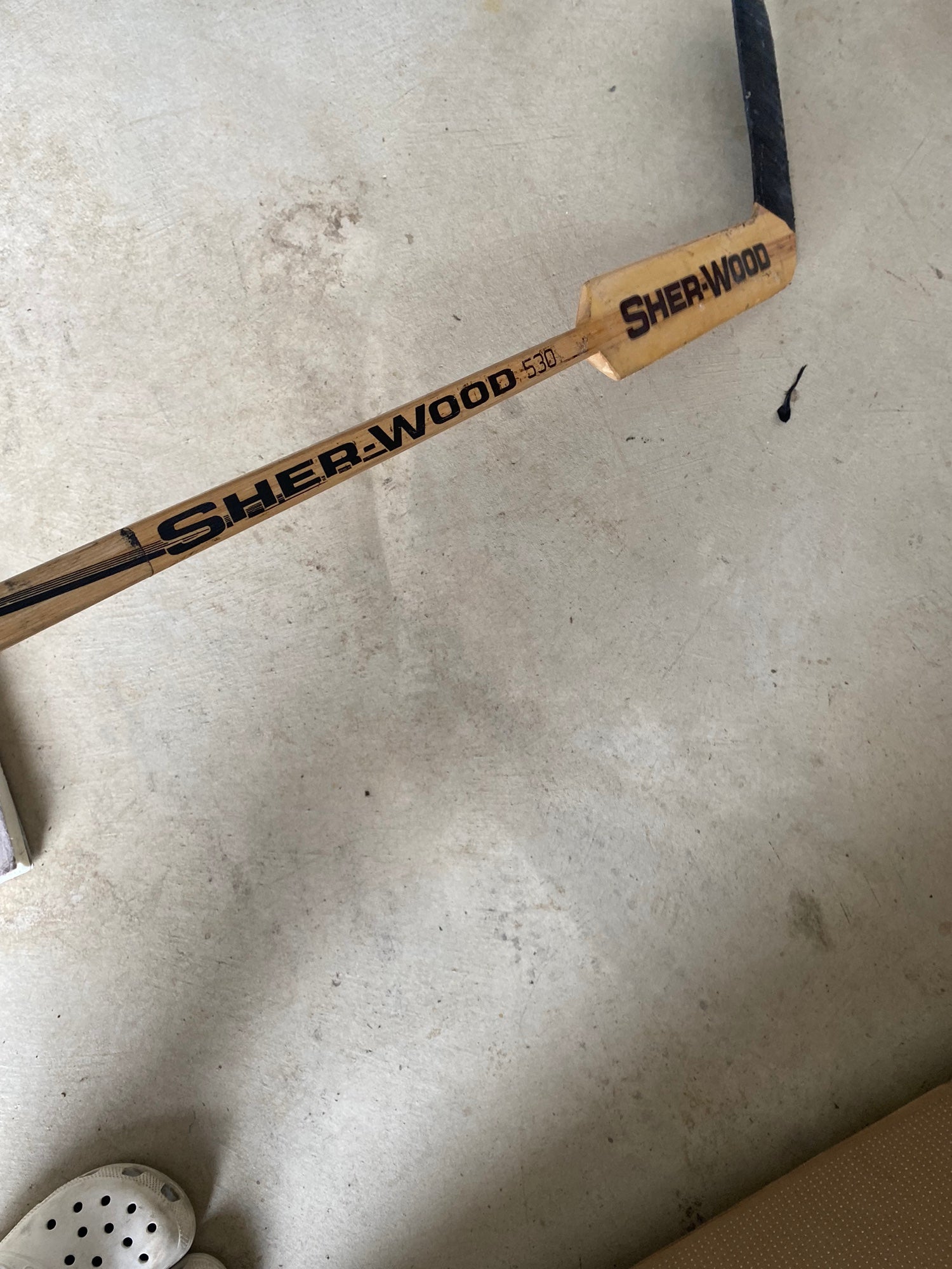 Sher-Wood 530 Wood Goalie Stick [Youth]