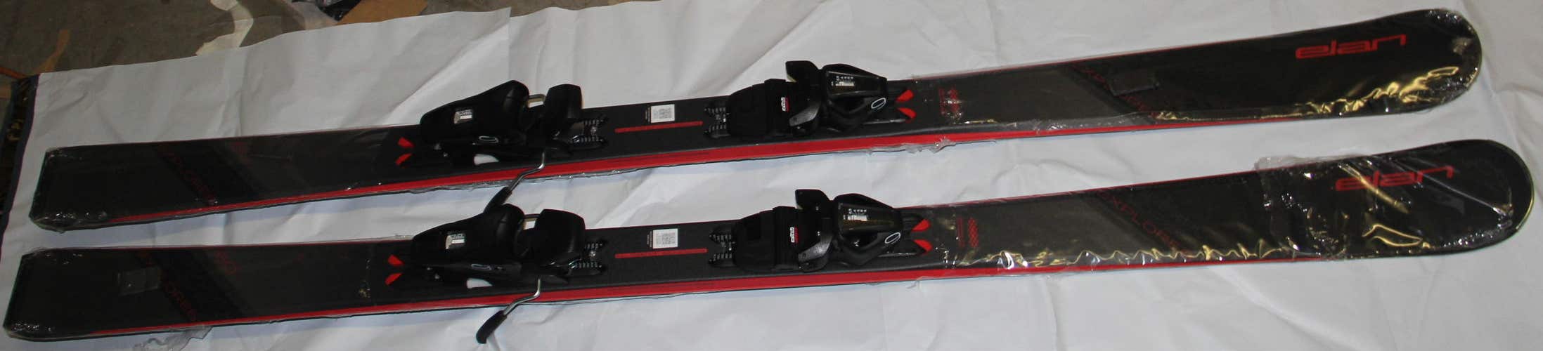 NEW Elan Explore 6 red 168cm skis men's with EL 9.0 GW size adjustable bindings