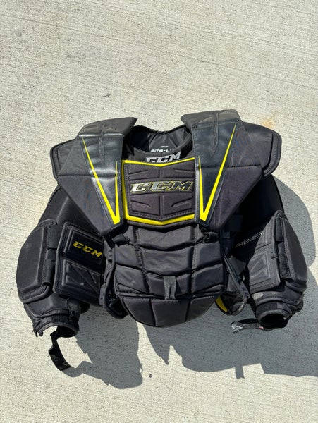 Used Large/Extra Large CCM Premier Goalie Chest Protector