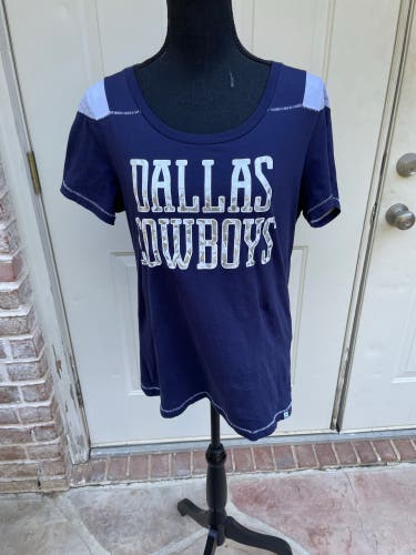 Dallas Cowboys, Short Sleeve, Top, Size L