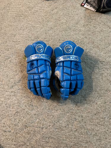 Used Maverik Medium M3 Lacrosse Gloves