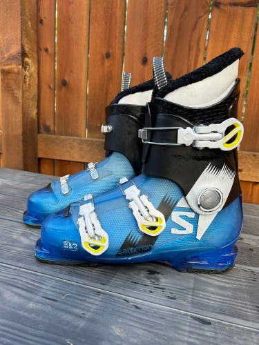 Salomon T3 Youth Alpine Ski Boots Mondopoint 26.5 US USED
