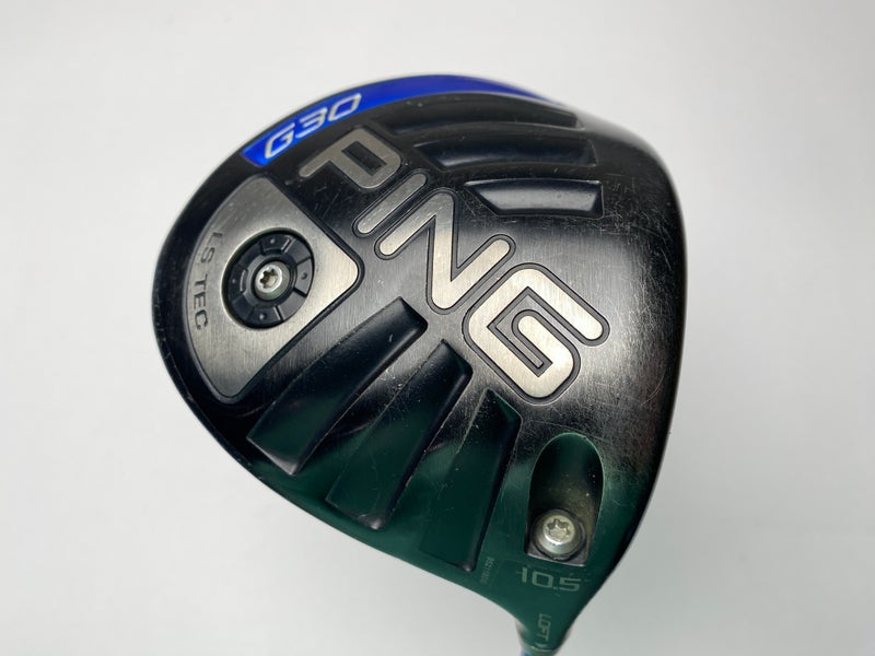 Ping G30 LS Tec Driver 10.5* TFC419 Stiff Graphite Mens RH Midsize Grip