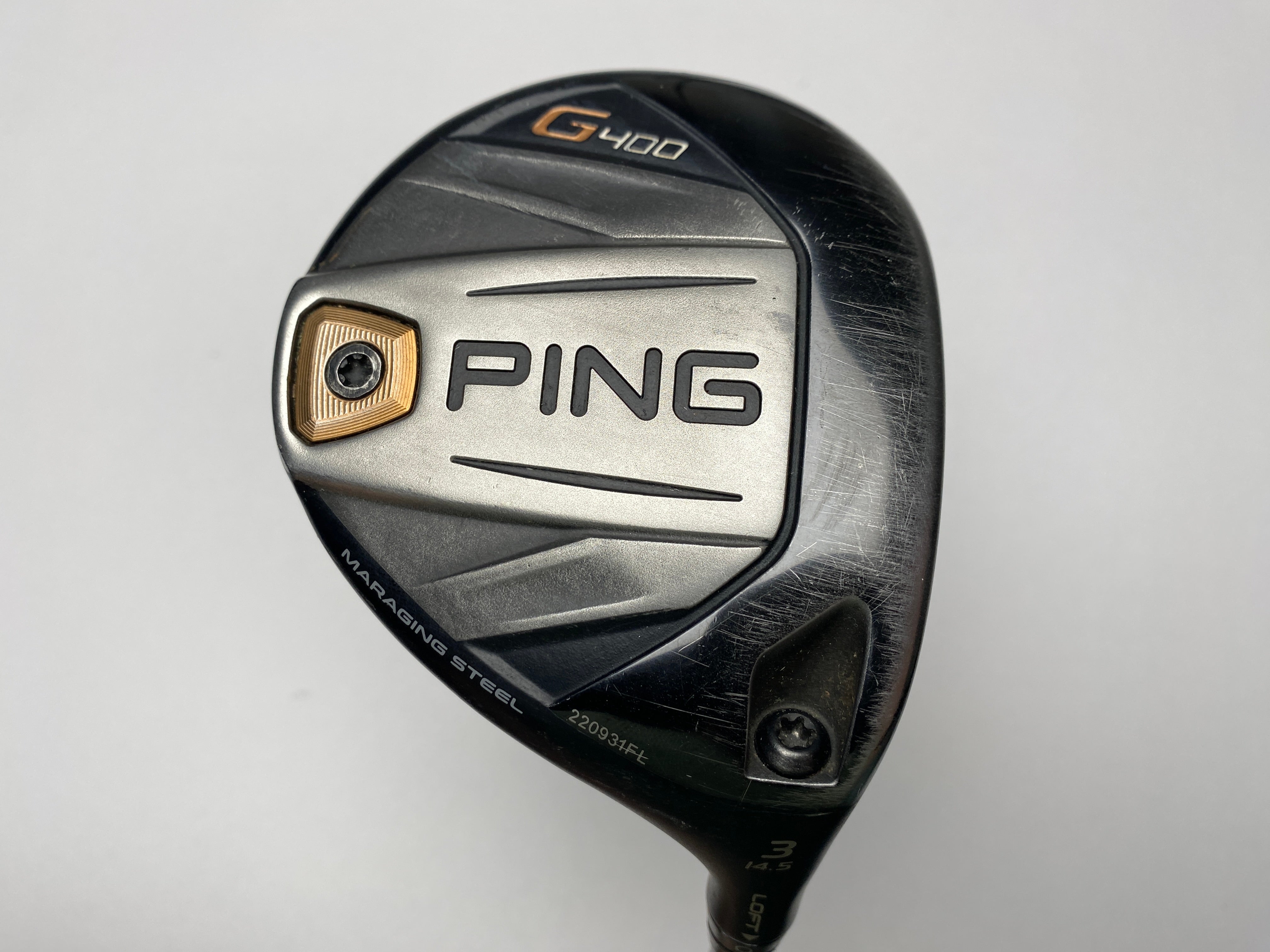 Ping G400 14.5° 3 Fairway Wood Factory Tour 75 Graphite Stiff