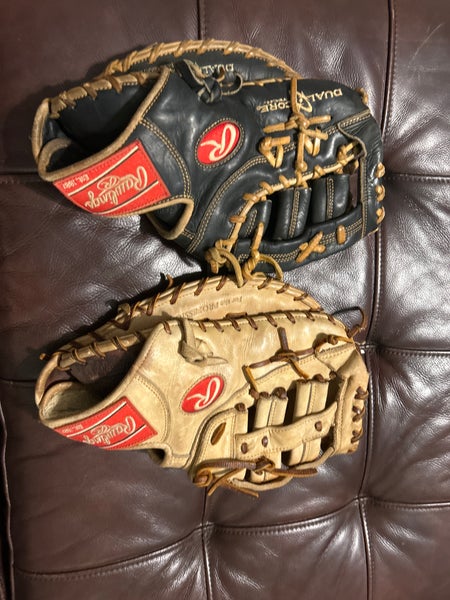 Rawlings and Wilson Baseball glove