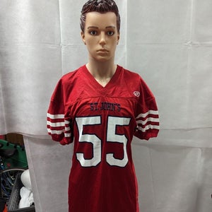 St. Johns Cadets Game Used Rawlings Football Jersey L