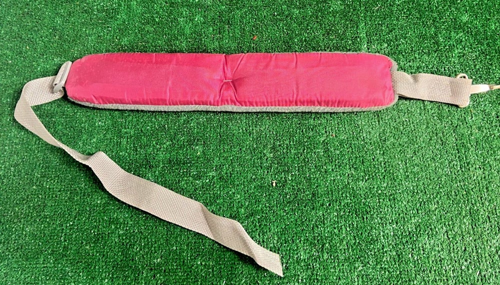 Pink Golf Bag Strap One Clasp Main Section 25 Inches, 47 Inches Overall Length