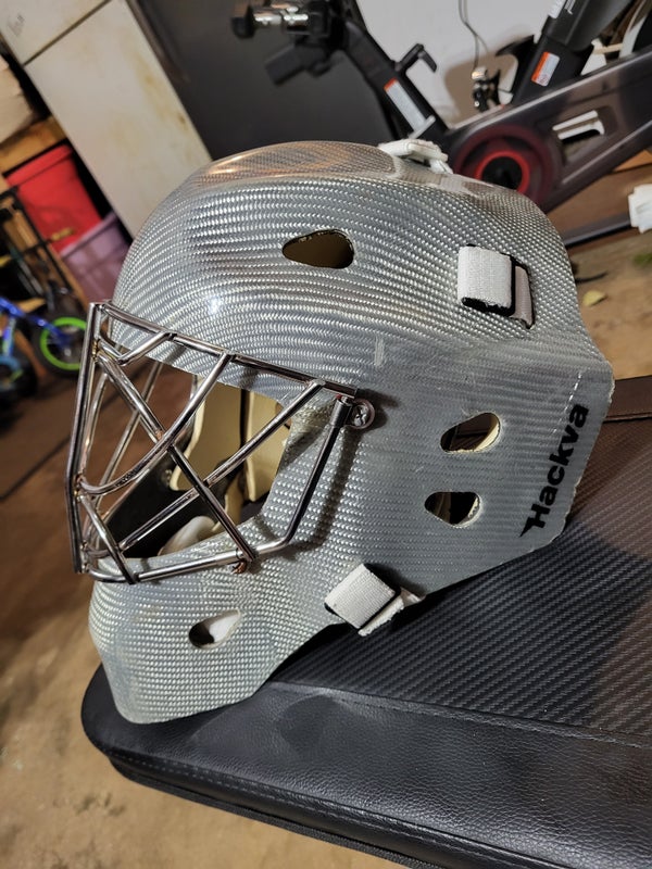 Here's a goalie mask that costs $12,500