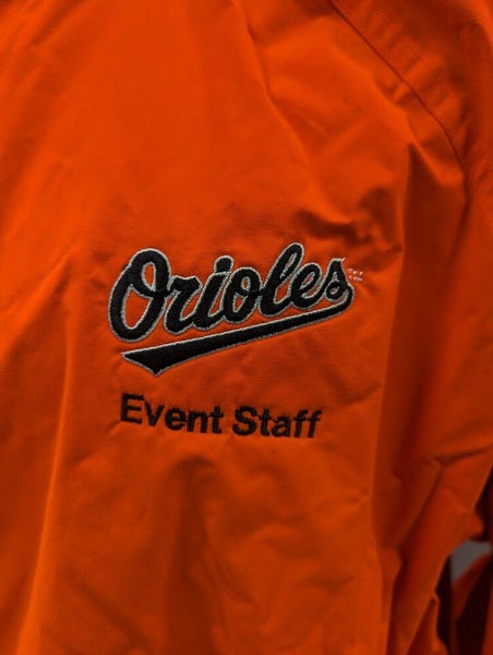 Women's New Era Orange Baltimore Orioles Jersey Tri-Blend Pullover Hoodie