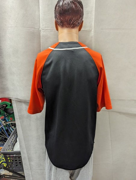 Baltimore Orioles New Era Raglan Long Sleeve T-Shirt - Orange/Black