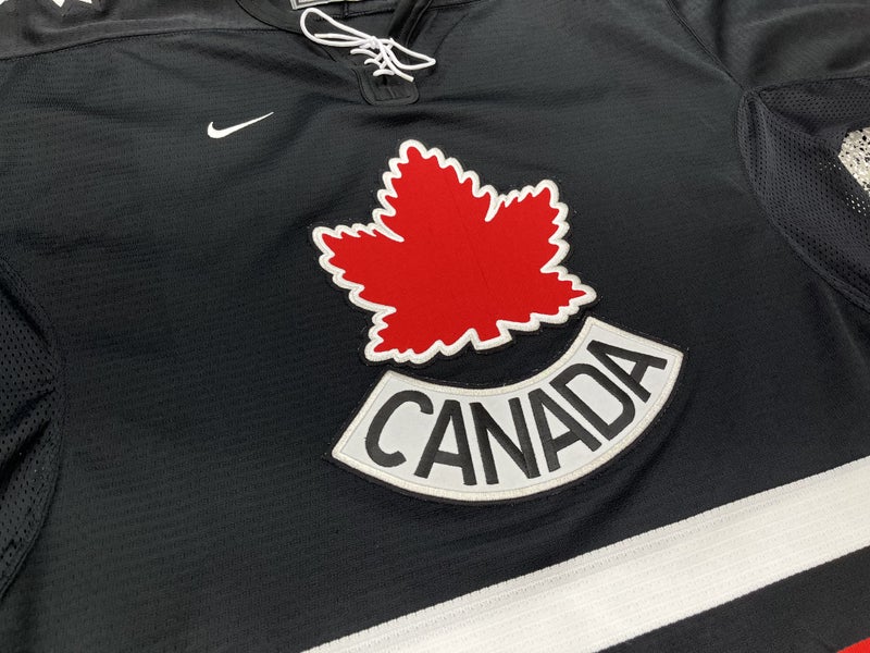 Nike Team Canada 2022 Beijing Olympic Hockey Jersey Black Large
