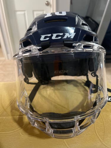 Used Medium CCM Pro Stock Tacks 310 Helmet