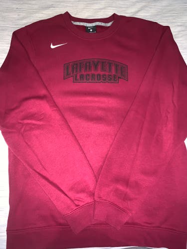 Nike Men’s Small Lafayette Lacrosse Crewneck Sweatshirt