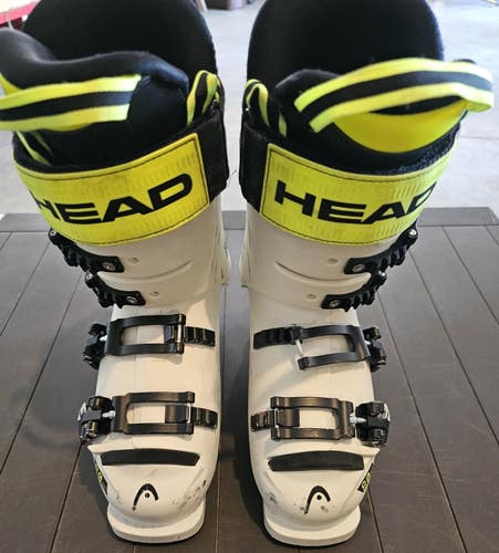 Used HEAD Racing Raptor RS 80 Ski Boots Soft Flex 23.5
